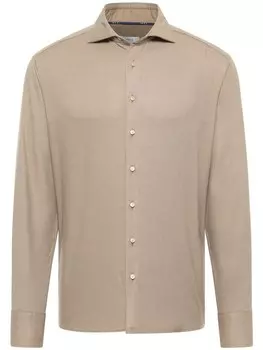 Рубашка Eterna Hemd MODERN FIT, кэмел