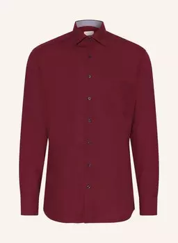 Рубашка ETERNA Modern Fit, темно-красный