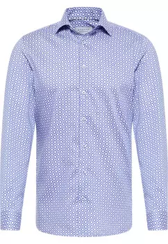 Рубашка Eterna SLIM FIT, синий