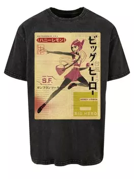 Рубашка F4NT4STIC Big Hero 6, черный