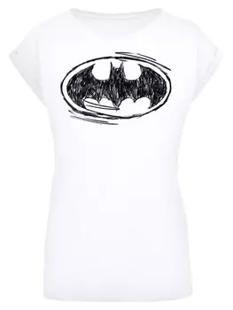 Рубашка F4NT4STIC DC Comics Batman, белый