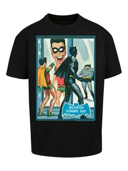Рубашка F4NT4STIC DC Comics Batman TV Dynamic Duo, черный