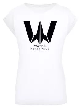 Рубашка F4NT4STIC DC Comics Justice League Movie Wayne Aerospace, белый