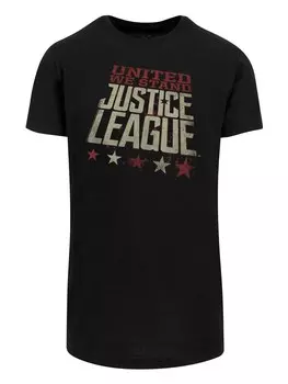 Рубашка F4NT4STIC DC Comics Justice League Movie United We Stand, черный