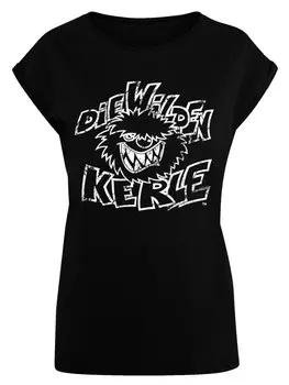 Рубашка F4NT4STIC Die Wilden Kerle, черный