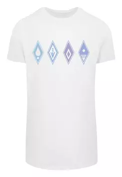 Рубашка F4NT4STIC Disney Frozen 2, белый