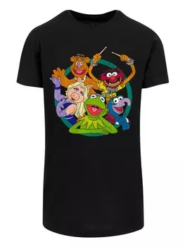 Рубашка F4NT4STIC Disney The Muppets Group, черный