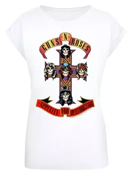 Рубашка F4Nt4Stic Guns n Roses, белый