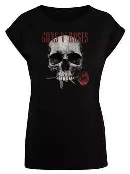 Рубашка F4NT4STIC GunsnRoses, черный