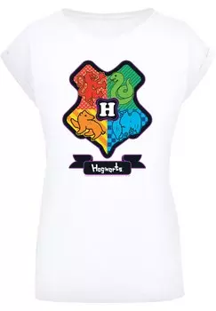 Рубашка F4NT4STIC Harry Potter Hogwarts, белый