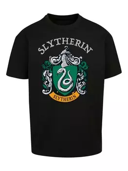 Рубашка F4NT4STIC Harry Potter Slytherin Crest, черный