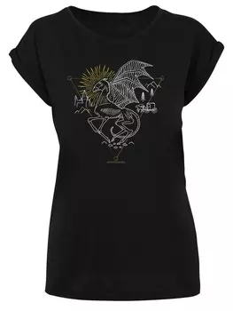 Рубашка F4NT4STIC Harry Potter Thestral, черный
