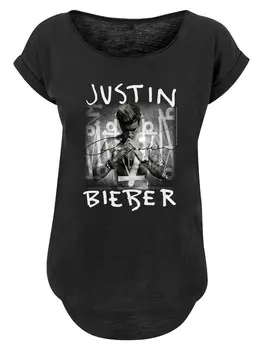 Рубашка F4NT4STIC Justin Bieber, черный