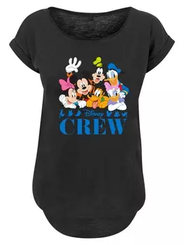 Рубашка F4NT4STIC Mickey Mouse Disney Friends, черный