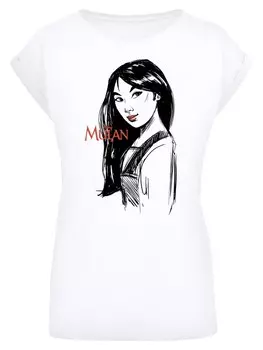 Рубашка F4NT4STIC Mulan Sketch, белый