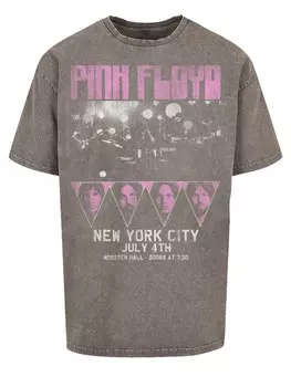 Рубашка F4NT4STIC Pink Floyd, темно-серый