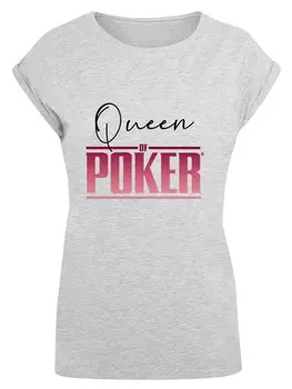 Рубашка F4Nt4Stic Queen of Poker, серый