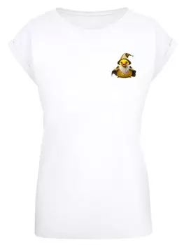 Рубашка F4Nt4Stic Rubber Duck Wizard, белый