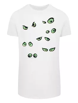 Рубашка F4NT4STIC Scary Eyes, белый