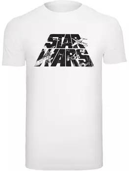 Рубашка F4NT4STIC Star Wars, белый