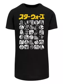 Рубашка F4NT4STIC Star Wars, черный