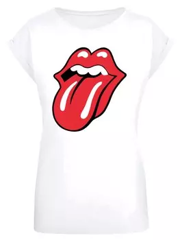 Рубашка F4NT4STIC The Rolling Stones, белый