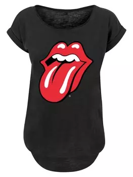 Рубашка F4NT4STIC The Rolling Stones, черный