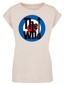 Рубашка F4NT4STIC The Who Target, бежевый