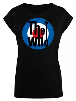 Рубашка F4NT4STIC The Who Target, черный