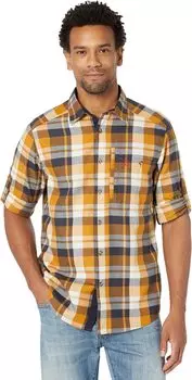 Рубашка Фьялглим Fjllrven, цвет Buckwheat Brown/Dark Navy