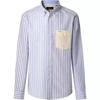 Рубашка Faonnable Regency Stripe Mix, синий