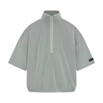 Рубашка Fear Of God Essentials Fear of God Essentials Half Zip Mockneck 'Seal', серый