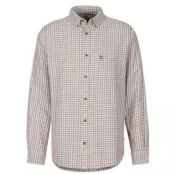 Рубашка Fjllrven, цвет Chalk White-Dark Navy
