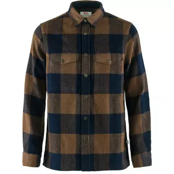 Рубашка Fjllrven, цвет Chestnut-Dark Navy