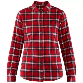 Рубашка Fjllrven vik Flannel Shirt, цвет Deep Red