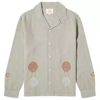 Рубашка Folk Damien Poulain Embroidered Shirt, цвет Sun Embroidery Dp