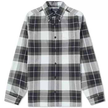 Рубашка Fred Perry Tartan, серый