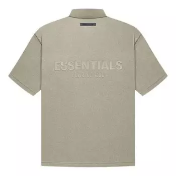 Рубашка fw21 logo polo shirt 'pistachio' Fear Of God Essentials, зеленый