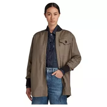 Рубашка G-Star Bomber Collar, зеленый