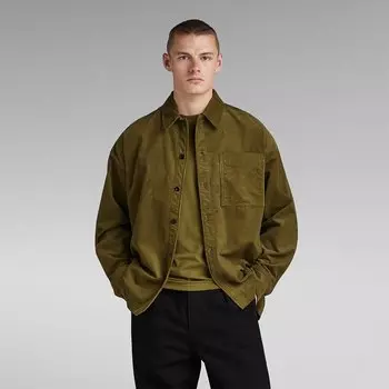 Рубашка G-Star Boxy, зеленый