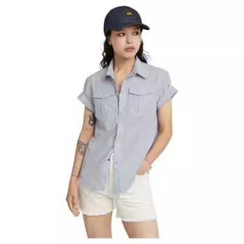 Рубашка G-Star Military Button Down, фиолетовый