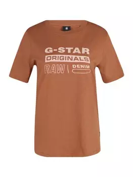 Рубашка G-Star RAW, коричневый