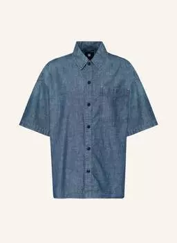 Рубашка G-Star RAW Kurzarm-Oversized Fit, синий