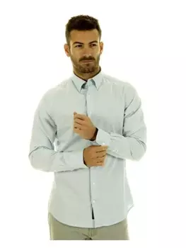 Рубашка Gant, цвет himmelblau