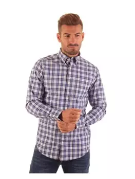 Рубашка Gant, цвет marineblau/blau