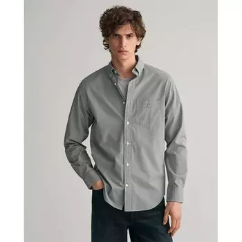 Рубашка Gant Reg Micro Check, зеленый