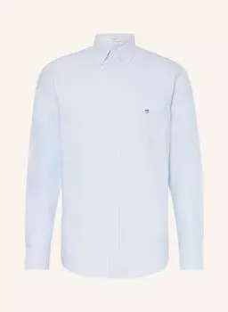 Рубашка GANT Regular Fit, светло-синий