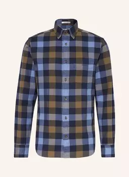 Рубашка GANT Regular Fit, темно-синий