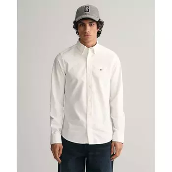 Рубашка Gant Slim Oxford, белый