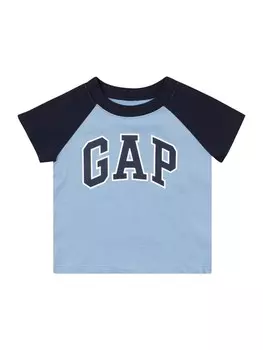 Рубашка GAP, цвет Navy/Sky blue